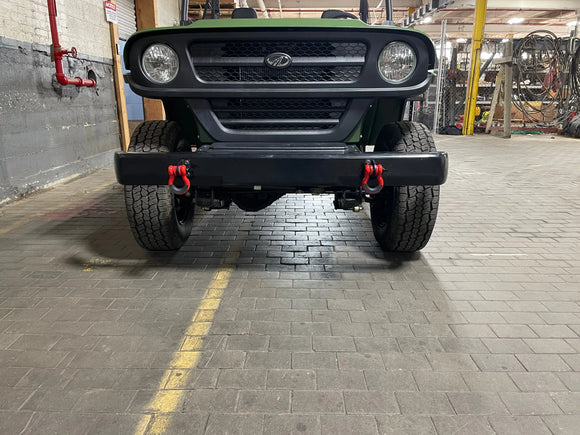 2-Bolt Front and Rear Bumper D-Ring Mounts for Mahindra Roxor by Flash Fab Flash Fab