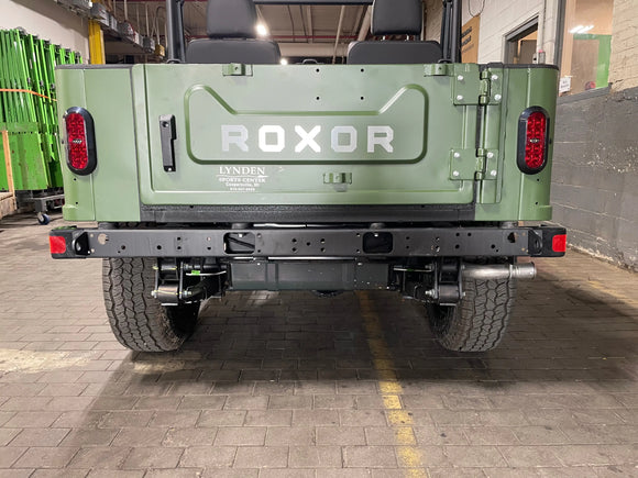 2-Bolt Front and Rear Bumper D-Ring Mounts for Mahindra Roxor by Flash Fab Flash Fab