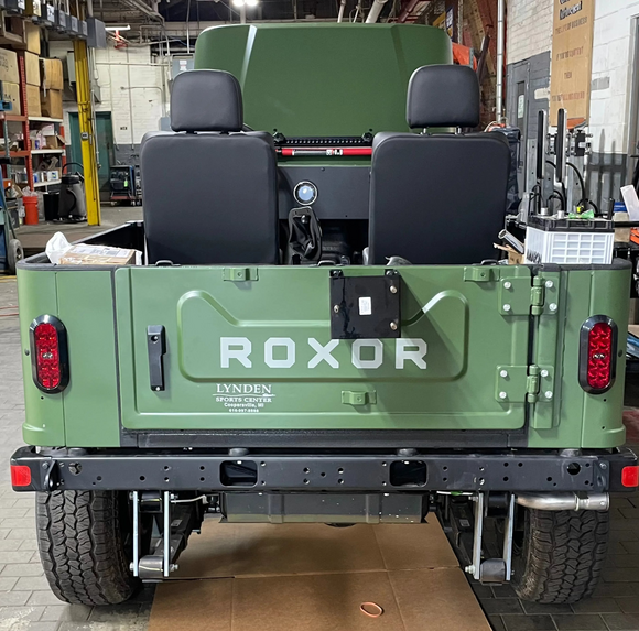 Spare Wheel and Tire Mount for Mahindra Roxor 2018-2024 Mahindra