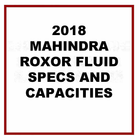 2018 mahindra roxor fluid specs and capacities button
