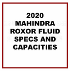 2020 mahindra roxor fluid specs and capacities button