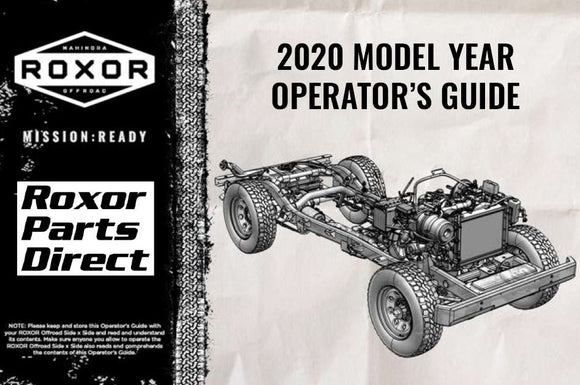 2020 roxor operator guide