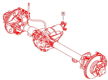Front Axle Assembly 3.73 Ratio For Mahindra Roxor 2018-2022 Roxor Parts Direct 