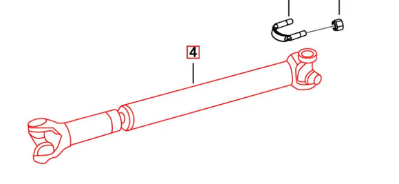 Front Driveshaft For Roxor 0501AA1641N Roxor Parts Direct 