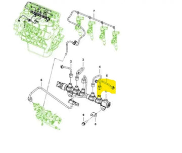 High Pressure Fuel Line 4 Mahindra Roxor 2018-2022 Roxor Parts Direct 