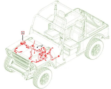 Mahindra Roxor Engine Wiring Harness 2018-2022 Mahindra 