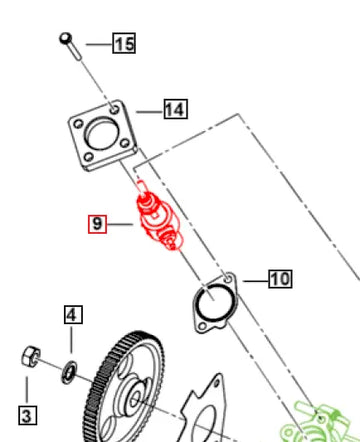Mahindra Roxor Unit Pump 0305BAB02361N Roxor Parts Direct 