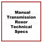 Manual transmission roxor technical specs button