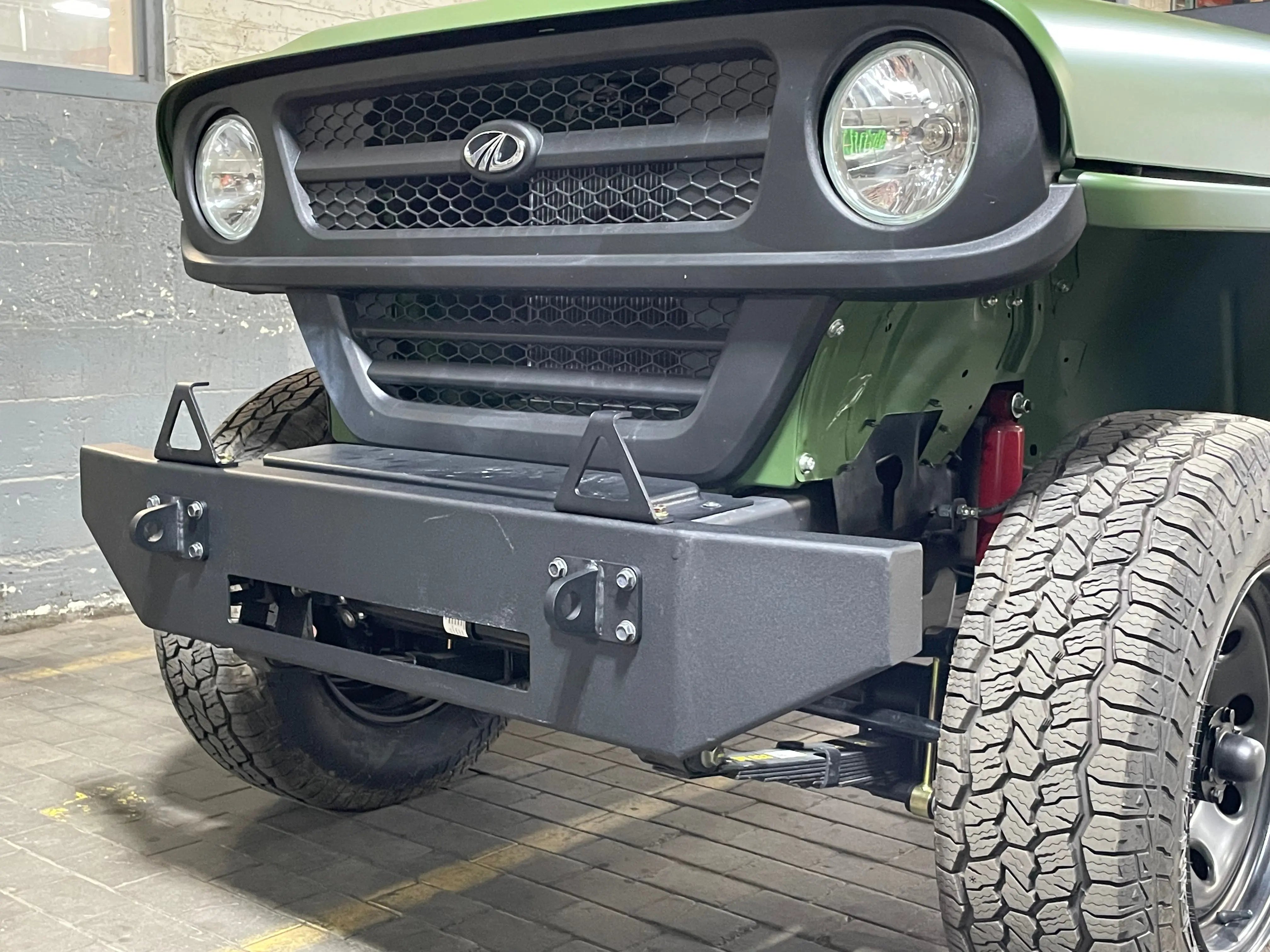 Modular Front Bumper for Mahindra Roxor by Flash Fab Flash Fab 