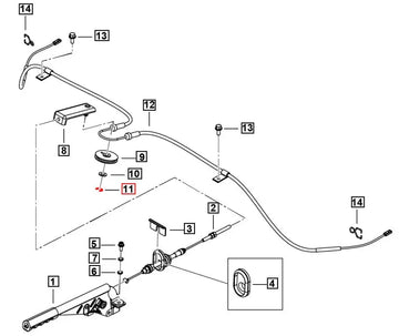 Parking Brake Pulley C Clip For Mahindra Roxor 2018-2025 Roxor Parts Direct 