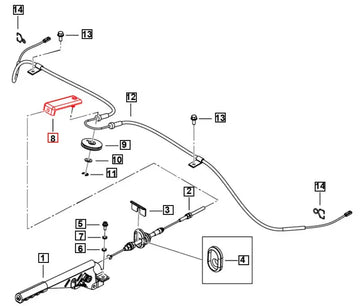 Parking Brake Pully Bracket For Mahindra Roxor 2018-2025 Roxor Parts Direct 
