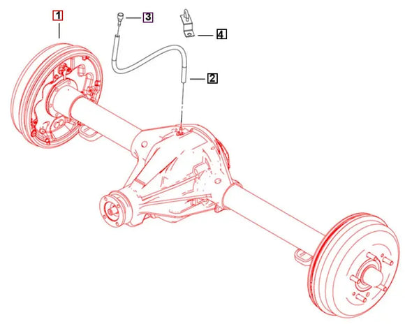 Rear Axle Assembly 5.38 Ratio For Mahindra Roxor 2018-2025 (Copy) Roxor Parts Direct 