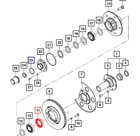 Roxor Front Axle Oil Seal 0502CA0080N Mahindra 