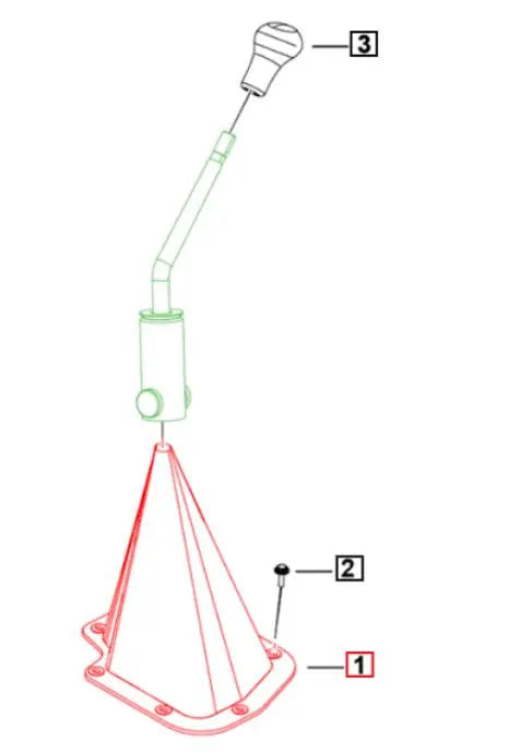 Shifter Boot -Manual Transmission for Mahindra Roxor 2018-2024 Mahindra 