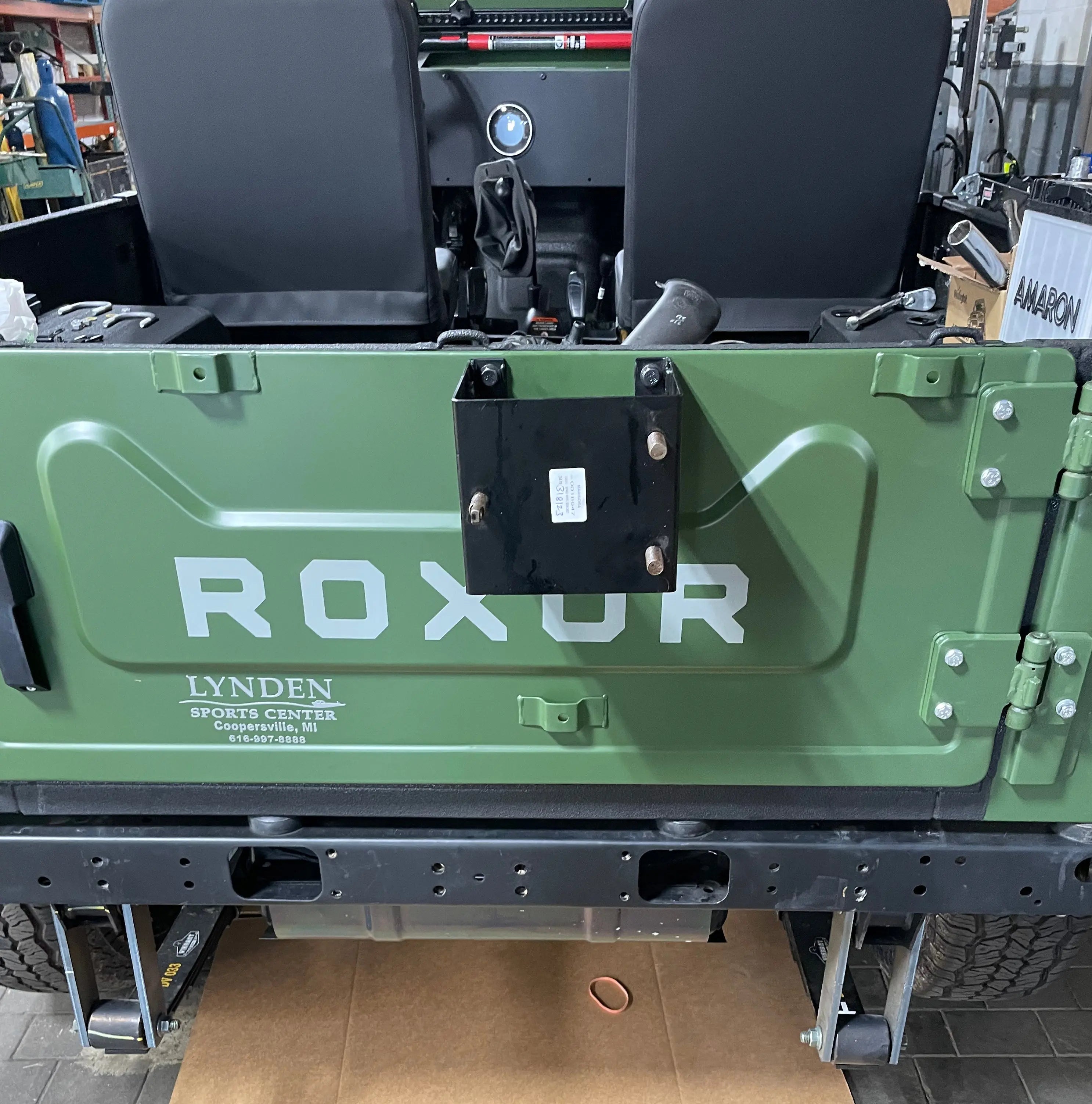 Spare Wheel and Tire Mount for Mahindra Roxor Roxor Parts Direct