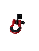 3/4" Heavy Duty Shackles 2 Pack 7/8" screw pin with Isolators and Washers - [sku] - Roxor Parts Direct