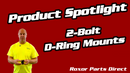 2-Bolt Front and Rear Bumper D-Ring Mounts - Roxor Parts Direct Product Spotlight