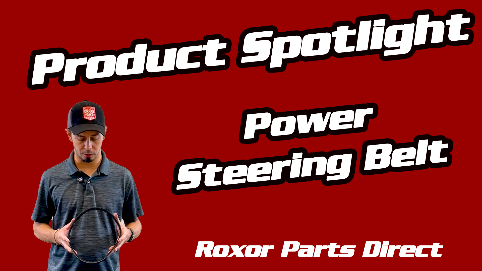 Power Steering Belt for Mahindra Roxor 2018-2024